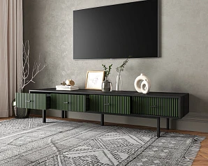 Комод с четырьмя ящиками под TV "Emerson" арт EM06/green/L на заказ в интернет-магазине в Краснодаре