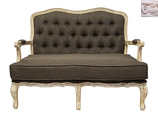 купить красивый Двухместный дизайнерский диван Yareli Brown V2 в интернет-магазине в Краснодаре