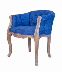 купить стильное Низкое кресло ретро Kandy Blue в интернет-магазине в Краснодаре