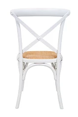 Стул ретро Cross Back White в Краснодаре