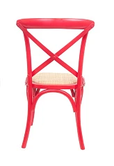 купить Стул ретро Cross Back Red в Краснодаре