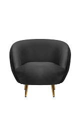 красивые Мягкое кресло Small Benee Black на заказ в Краснодаре