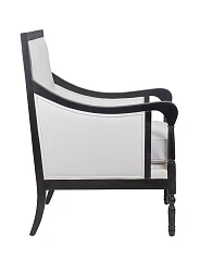 купить стильное Классическое кресло Colin White Leather в интернет-магазине в Краснодаре