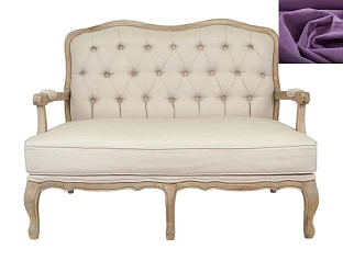 стильный Прямой диван модерн Yareli фиолетовый в Краснодаре