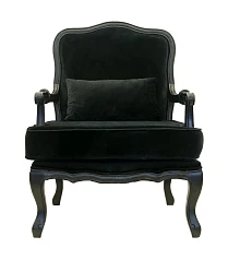 купить стильное Мягкое полукресло с подлокотниками Nitro Black в интернет-магазине в Краснодаре