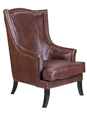заказать Кожаное кресло коричневое Chester Leather в интернет-магазине в Краснодаре