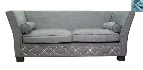 Диван арт-деко Volte цвет голубой в интернет-магазине в Краснодаре