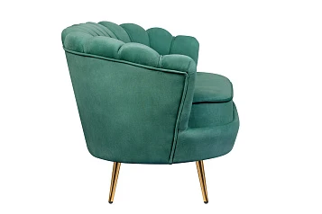 купить Дизайнерский двухместный диван Pearl Double Green V2 в интернет-магазине в Краснодаре