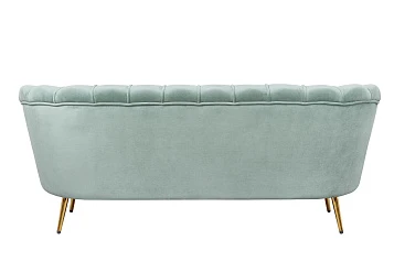 Диван ракушка Pearl Triple Green в интерьере в Краснодаре