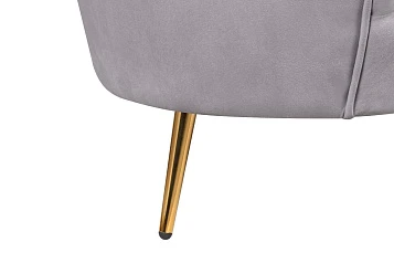 фото Дизайнерский диван Pearl Triple Grey в интерьере в Краснодаре