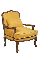 Мягкое полукресло с подлокотниками Nitro Yellow на заказ в Краснодаре