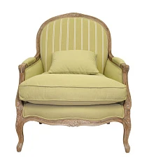 купить стильное Мягкое полукресло с подлокотниками Aldo Green в Краснодаре