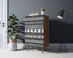 купить Комод высокий "Berber" принт 19 арт BB10/Print_19 в Краснодаре