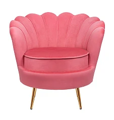 заказать стильное Низкое кресло ракушка Pearl Karmin в Краснодаре