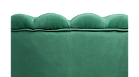 заказать Низкое кресло ракушка Pearl Green V2 на черных ножках в Краснодаре