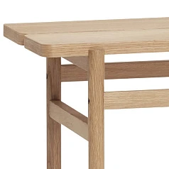 БАНКЕТКА HUBSCH, ДУБ, FSC, НАТУРАЛЬНЫЙ на заказ в Краснодаре