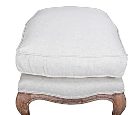 Банкетка Nitro Beige Ottoman в интерьере в Краснодаре
