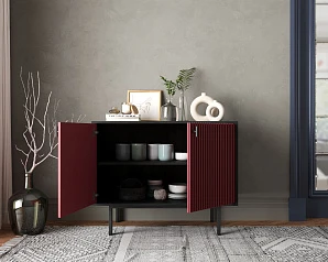 заказать Комод с двумя дверками "Emerson" арт EM02/red/L в интернет-магазине в Краснодаре