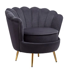 Кресло ракушка Pearl Black в Краснодаре