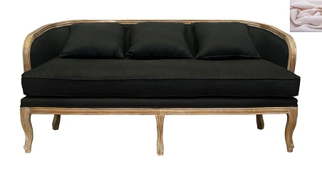 фото Диван в стиле ретро Nora розовый в Краснодаре