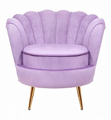 стильное Низкое кресло ракушка Pearl Purple в Краснодаре
