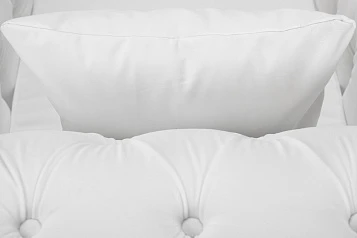 купить стильные Низкое кресло Dasen White в интернет-магазине в Краснодаре