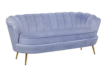 купить красивые Трехместный диван ракушка Pearl Triple Blue в интернет-магазине в Краснодаре