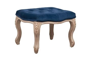 Дизайнерская банкетка Kina Velvet Blue в Краснодаре