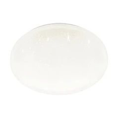 фото 900619 Настенно-потолочный светильник FRANIA-S, LED 18W, 1850lm, IP44, H55, ?310, сталь, белый/пластик с эффектом кристаллов, белый в Краснодаре