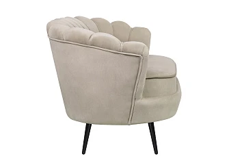 заказать Дизайнерский диван Pearl Double Taupe на черных ножках в Краснодаре