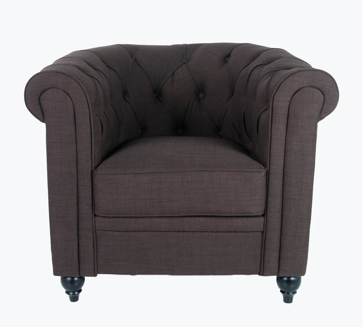 Низкое кресло Nala Brown в Краснодаре