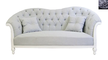 купить Французский диван для гостиниц Velina цвет серый в Краснодаре