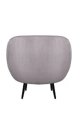 Мягкое кресло Benee Grey на черных ножках в интернет-магазине в Краснодаре
