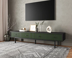 Комод с четырьмя ящиками под TV "Emerson" арт EM06/green/L на заказ в интернет-магазине в Краснодаре