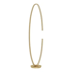 фото 390491 Светодиодный торшер с регулировкой цветовой температуры BOGADO, 20W(LED) ,2200-6500K, 3500lm, сталь, золотой, белый в интерьере в Краснодаре