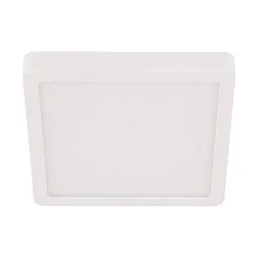 красивые 30893 Накладной светильник FUEVA 5, LED 20,5W, 2500lm, IP44, L285, B285, H30, сталь/пластик, белый на заказ в Краснодаре