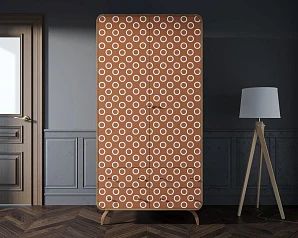купить Шкаф в скандинавском стиле "Ellipse Print" с ящиками принт 3 арт EL15/print_03 в интернет-магазине в Краснодаре