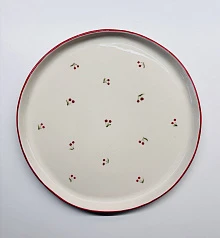 Тарелка "Вишневая" диаметр 19см в интернет-магазине в Краснодаре