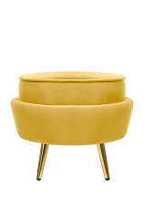фото Пуф Pearl Adorn Yellow в интерьере в Краснодаре