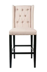 Дизайнерский барный стул Skipton Beige в интерьере в Краснодаре