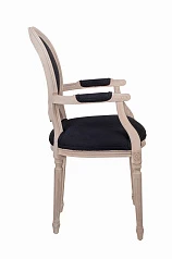 Мягкий стул с подлокотниками Delo Arm Black в Краснодаре