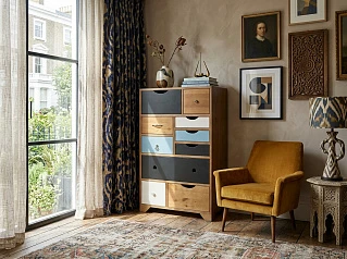 купить Комод универсальный «Акварель (Aquarelle)» 10 ящиков арт RE-14ETG/4 в Краснодаре