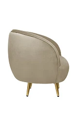 Мягкое кресло Small Benee Taupe в интерьере в Краснодаре