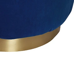 купить красивые Дизайнерский пуф Topper Blue в интернет-магазине в Краснодаре