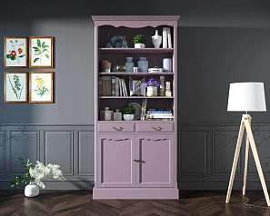 красивый Книжный шкаф "Leontina Lavanda" арт ST9330L в Краснодаре