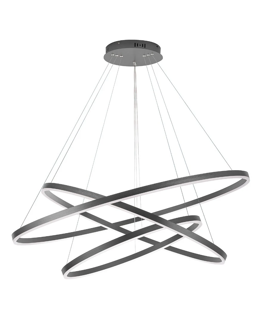 купить Люстра Orblaze 3 rings 1000 black в Краснодаре