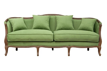 красивый Прямой диван Darcy 3 Green в Краснодаре