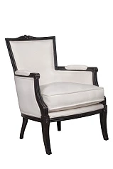 Мягкое полукресло с подлокотниками Tous white в Краснодаре