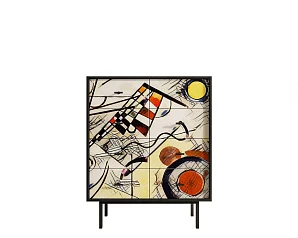 Комод на восемь ящиков "Emerson" by Kandinsky арт EM20/Print_01 на заказ в интернет-магазине в Краснодаре