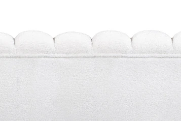 Диван ракушка для гостиниц Pearl Triple Boucle на черных ножках в Краснодаре